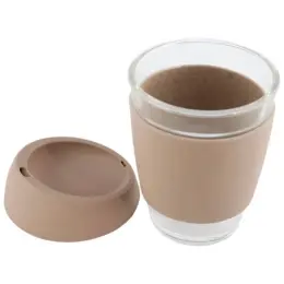 340ml Silicone Sippy Nude Open
